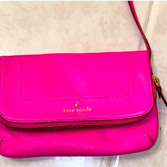 Kate Spade Small Fuchsia Crossbody - Picture 2 of 3